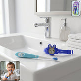 2 in 1 Kids Toothbrush with Cartoon Watch Toy (2 Pc Set)