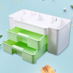 2-Layer Desktop Storage Organizer - (1 Pc)