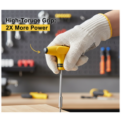 21 pcs T shape screwdriver set Batch Head Ratchet Pawl Socket Spanner hand tools