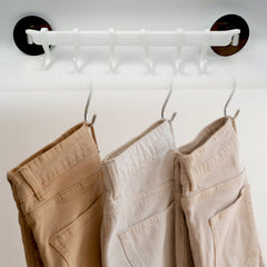 1 Pc Bath Towel Hanger Wall Mounted Towel Holder Rack for Kitchen Bathroom