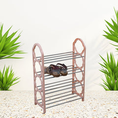 4-Layer Shoe Storage Shelf Stand for Space-Saving Home Organizer