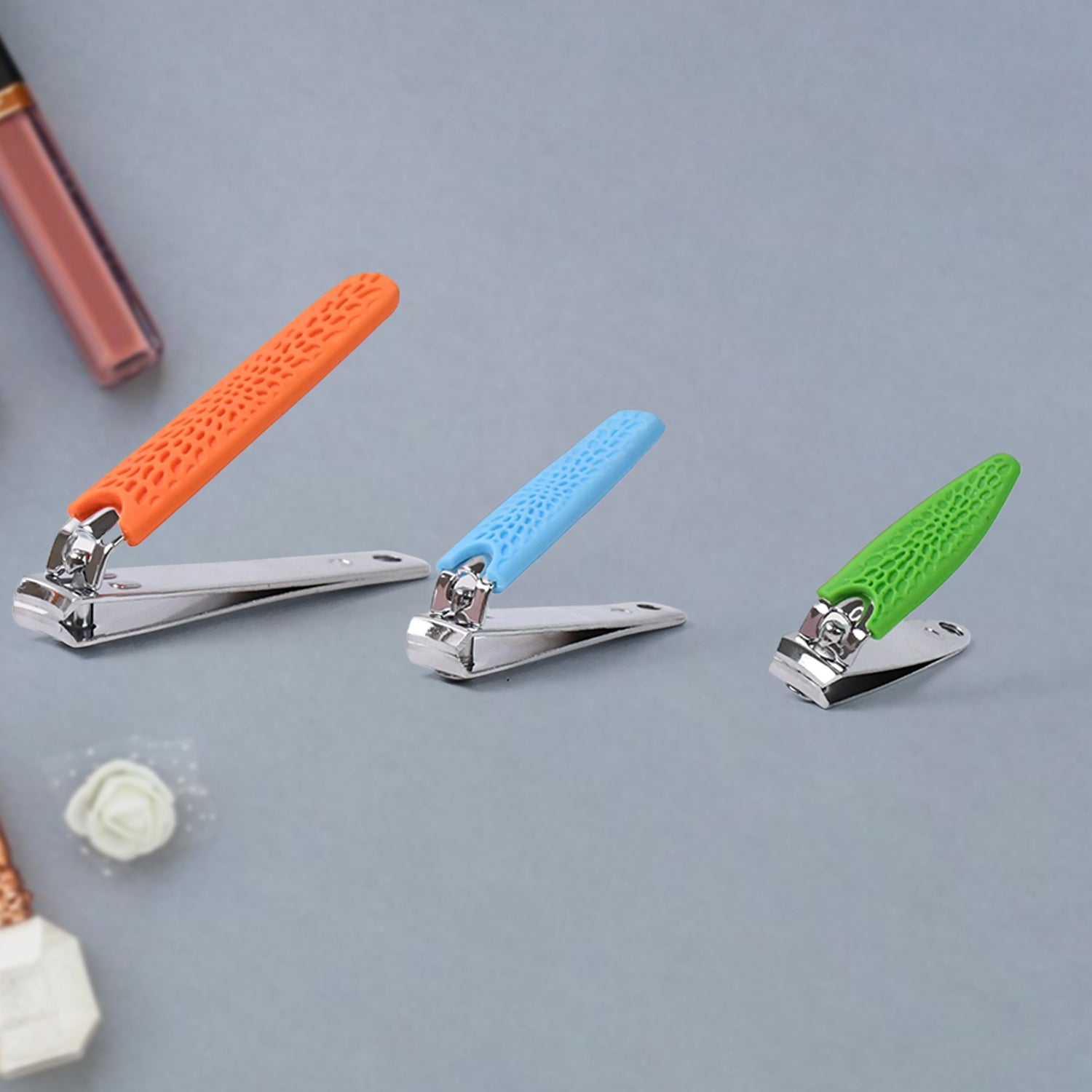 3 in 1 Nail Clipper Set, Compact Nail Cutter Big Size and Small Sizes