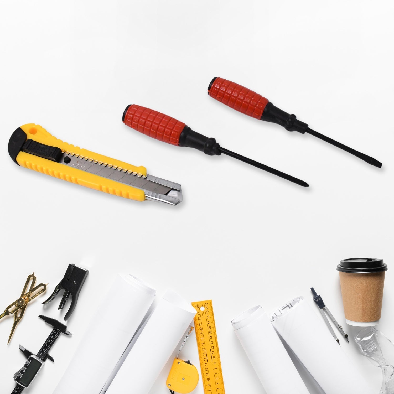 4 In 1 Hand Tool Kit Maintenance Repair Kits (1 Set)