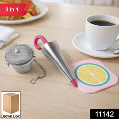 3 in 1 Tea & Coffee Accessories Combo Set