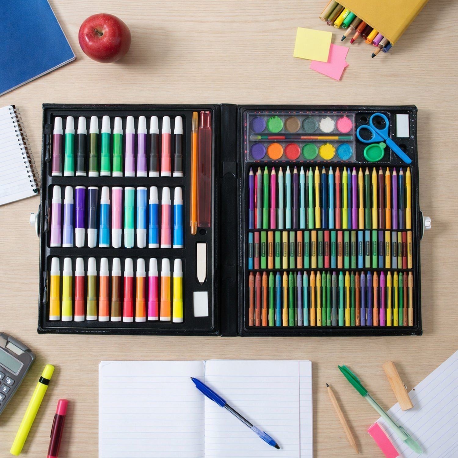 130 Piece Approx Complete art and drawing color kit