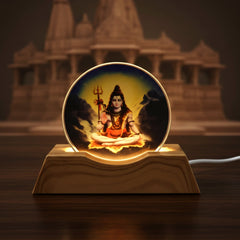 3D Creative Lord Shiva LED Night Lamp (1 Pc)