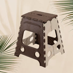 18 Inch Non-Slip Folding Stool for Kitchen, Bathroom & Garden