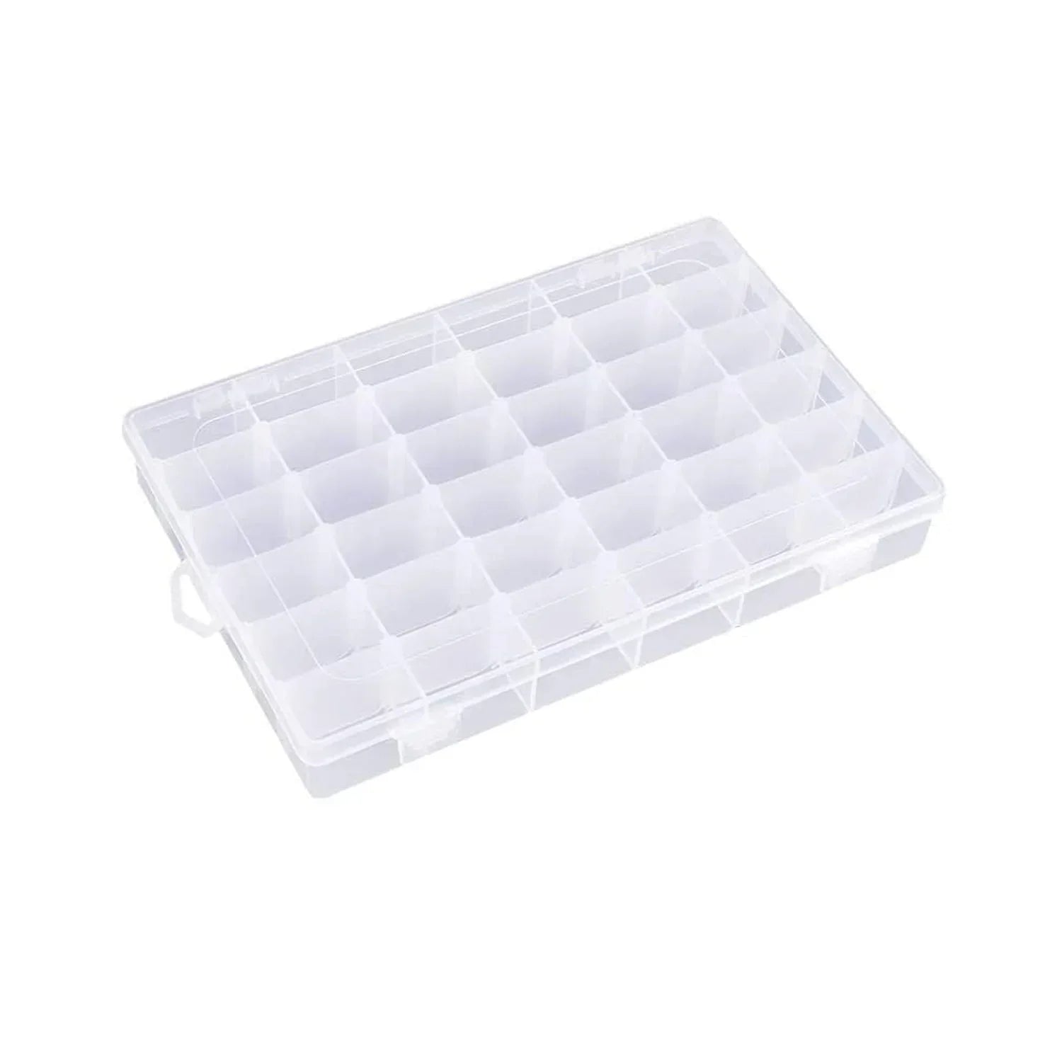 36 Grids Clear Plastic Transparent Organizer Box (1pc)