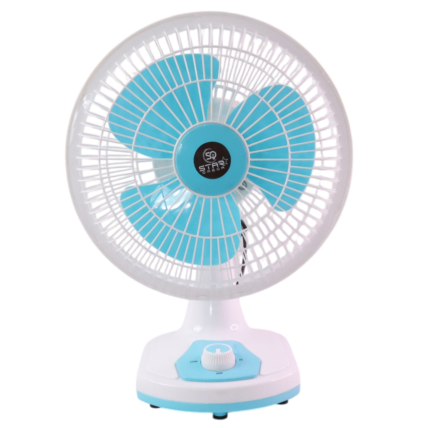 12V DC Table Fan with Adjustable Speed Control and High Speed Airflow (Adapter Not Include)