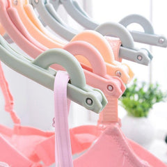 10 Pcs Portable Folding Clothes Hanger