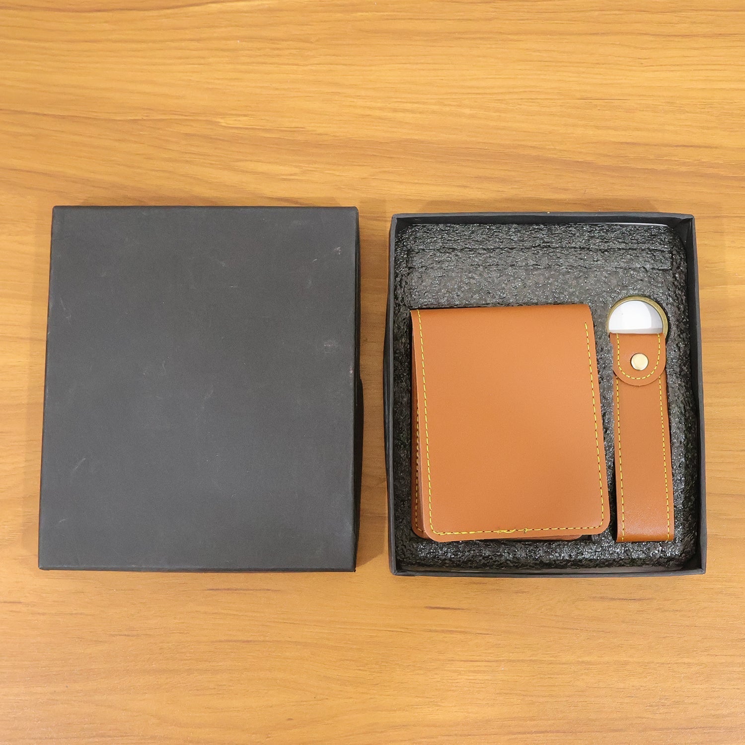 2 in 1 Men's Wallet with Keychain Holder