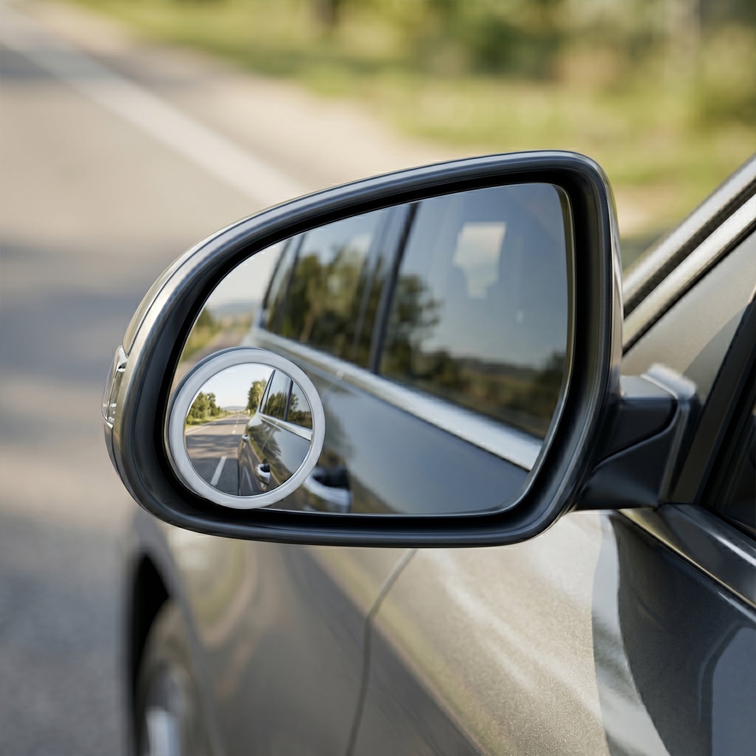 360 Degree Adjustable Car Blind Spot Mirror (2 Pc)