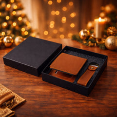 2 in 1 Men's Wallet with Keychain Holder