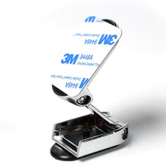 360° Rotating Magnetic Car Phone Holder in Metal (1 Pc, Folding)