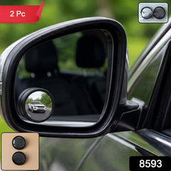 360 Degree Adjustable Car Blind Spot Mirror (2 Pc)