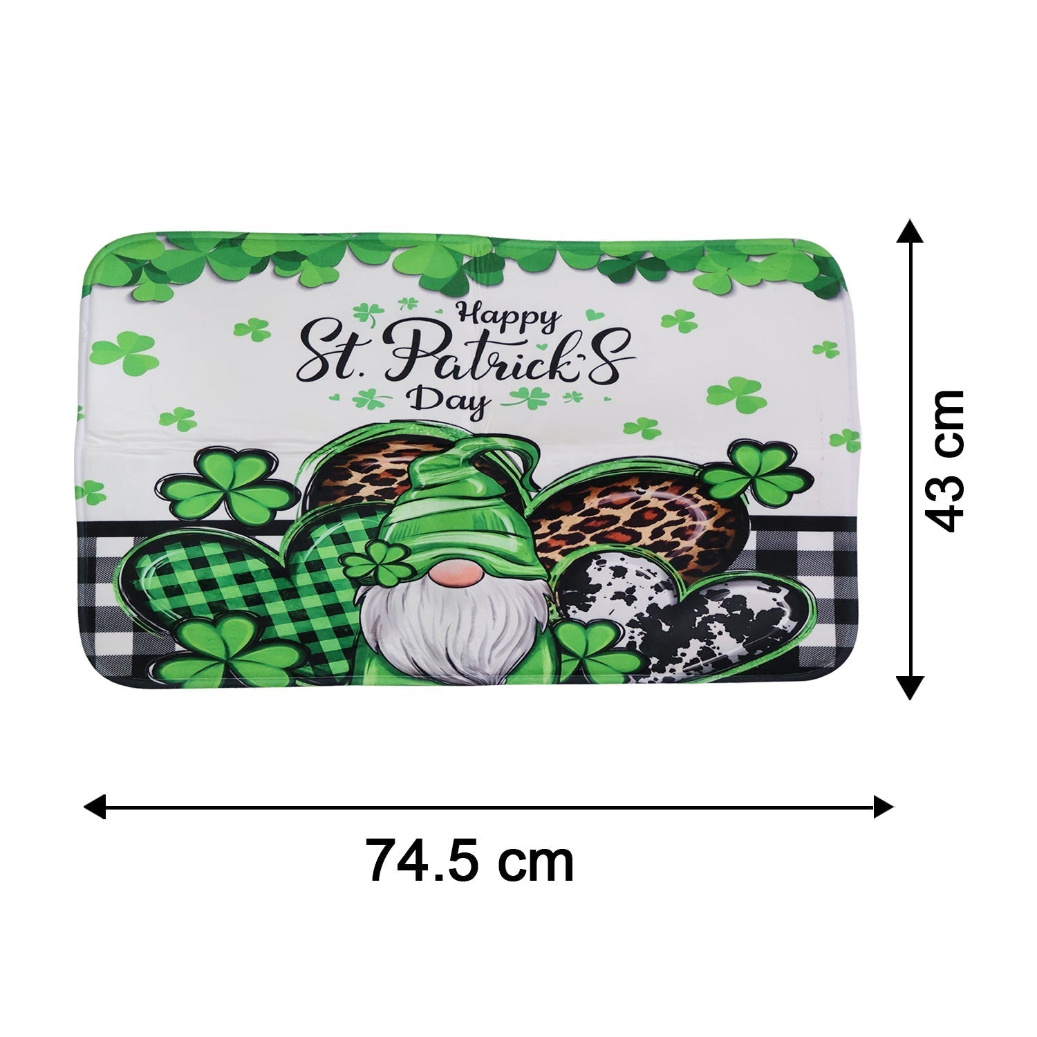 3 in 1 Bathroom Mat Set (1 Set, Mix Design)