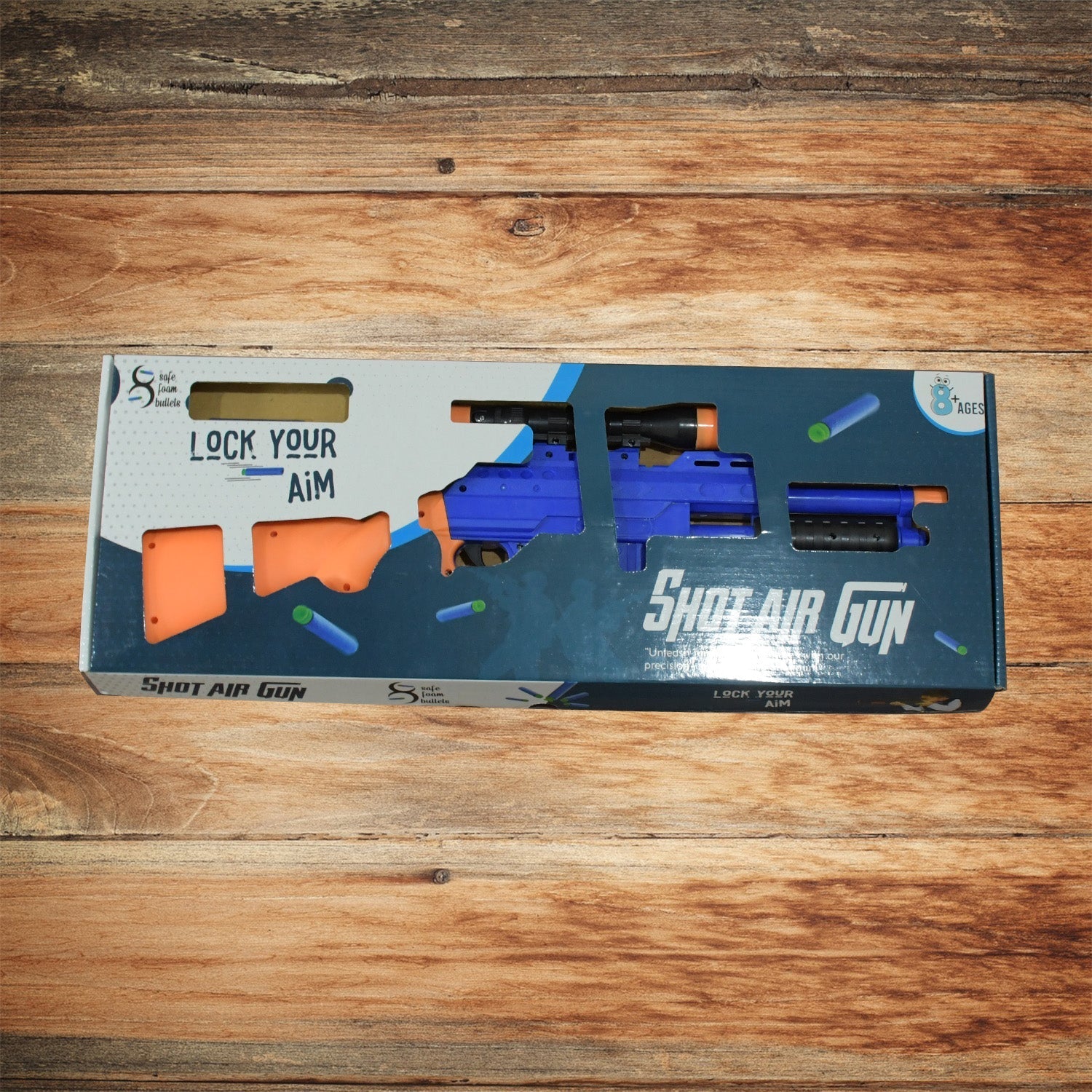22-Inch Big Toy Gun for Kids – Battle Play Shooting Gun