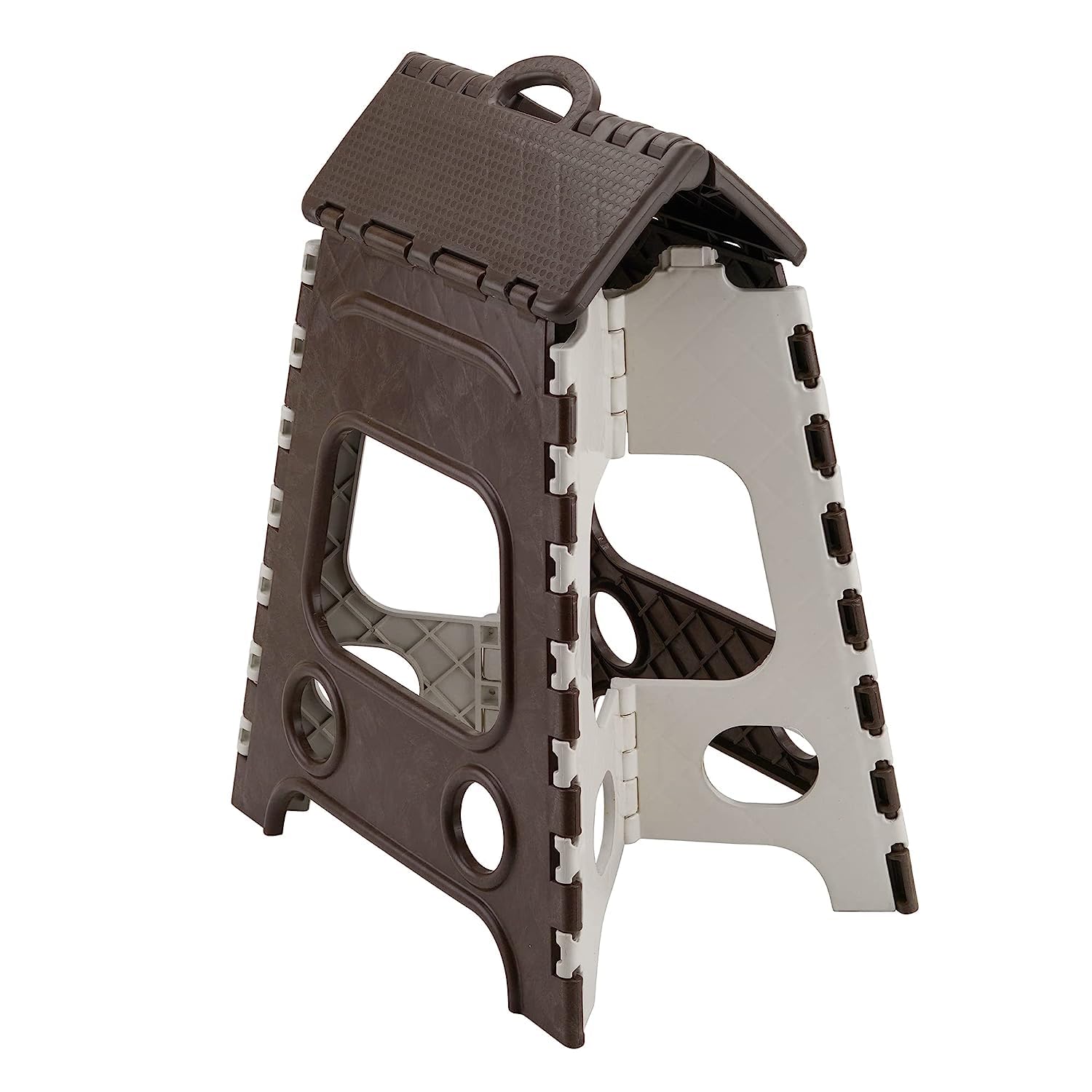 18 Inch Non-Slip Folding Stool for Kitchen, Bathroom & Garden