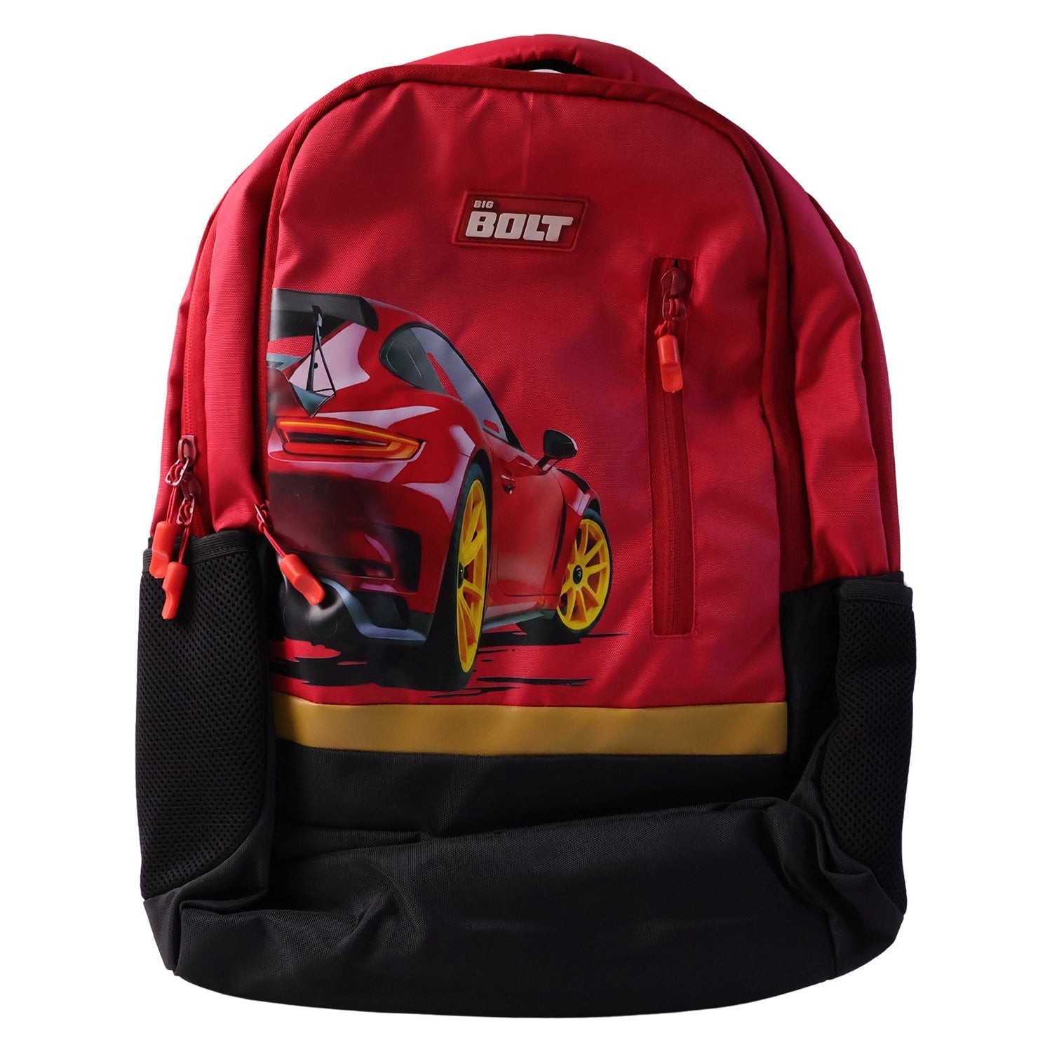 19-inch School Bag with Car Design for Kids