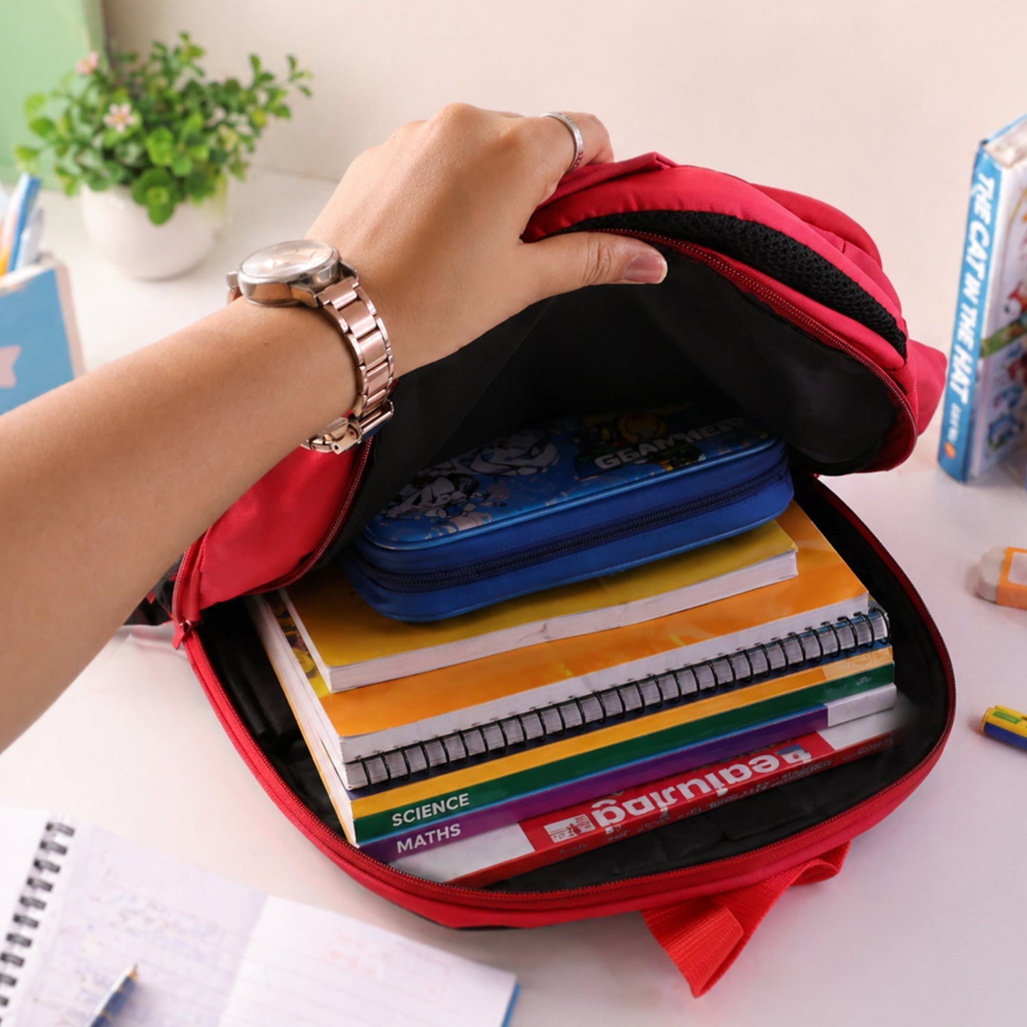 19-inch School Bag with Car Design for Kids