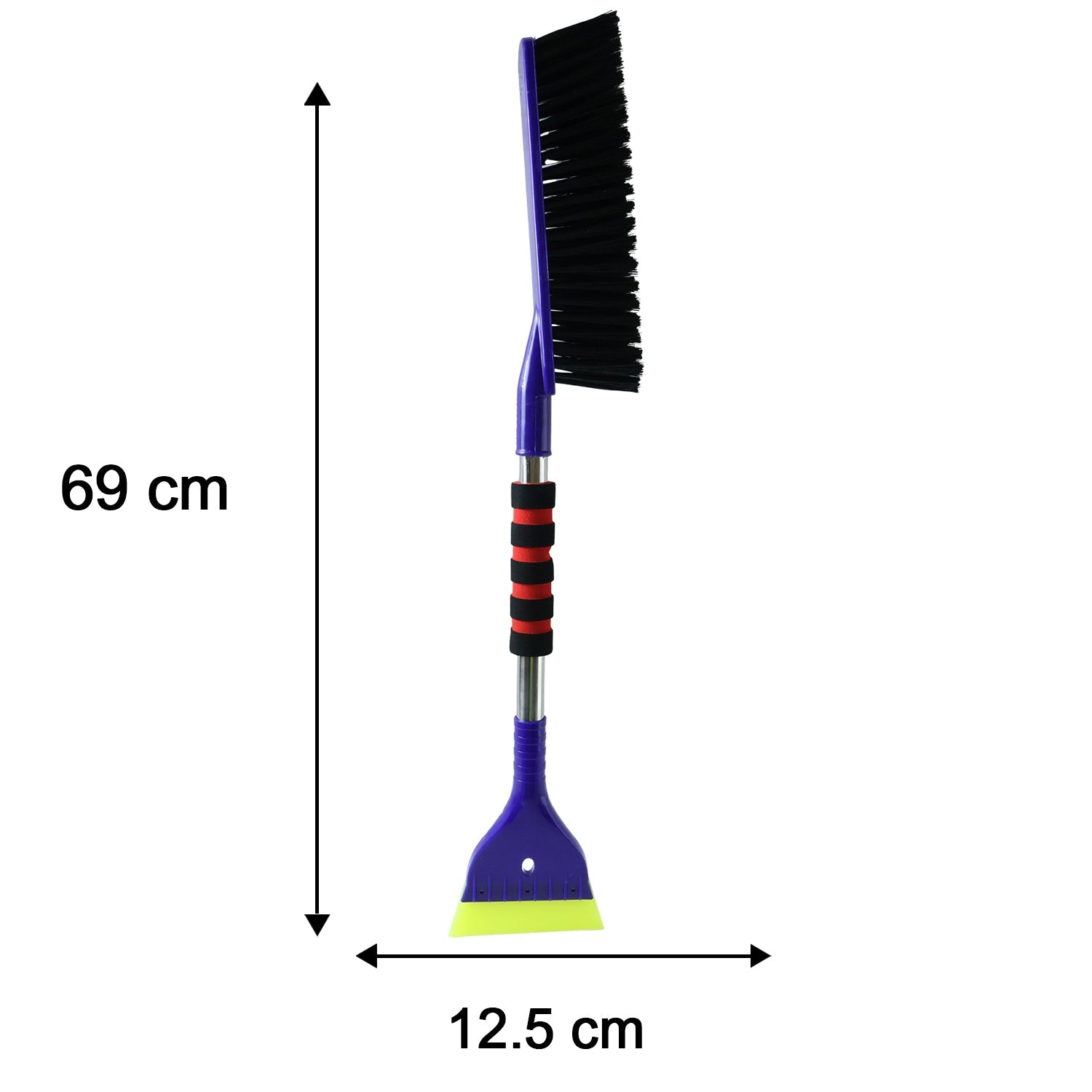 2 In 1 Multipurpose Cleaning Brush with Scraper (1 Pc, 69 Cm Long)