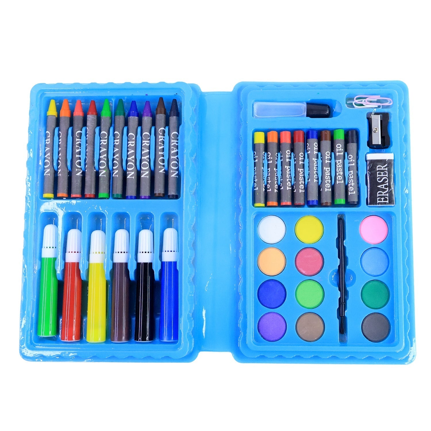 42-Piece Complete Kids Art & Craft Stationery Set