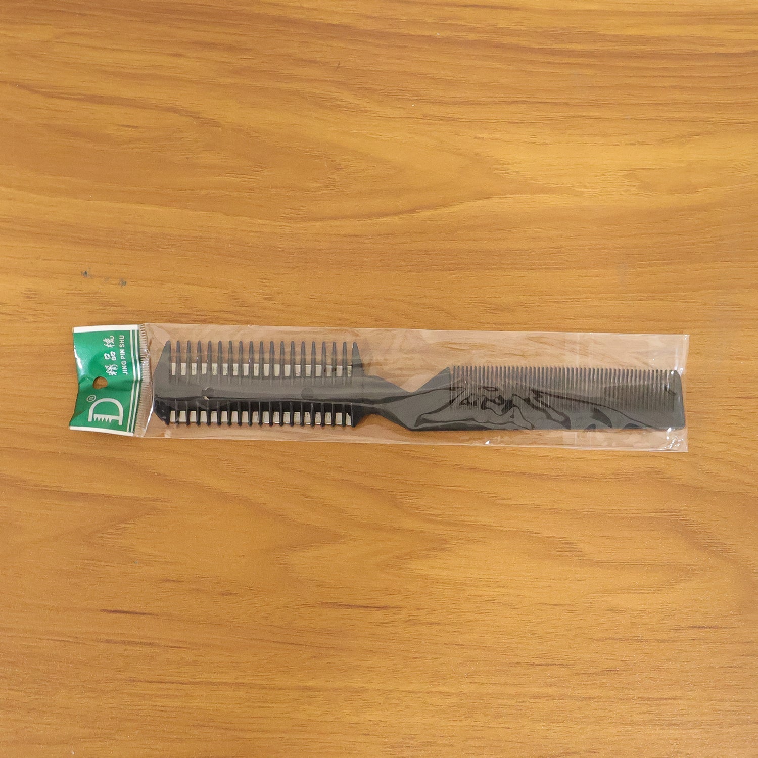 2 in 1 Double-Sided Hair Cutting Comb with Razor Blade (1 Pc)