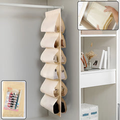 12 Grids Hanging Storage Bag (1 Pc / 12 Pocket / Mix Color)