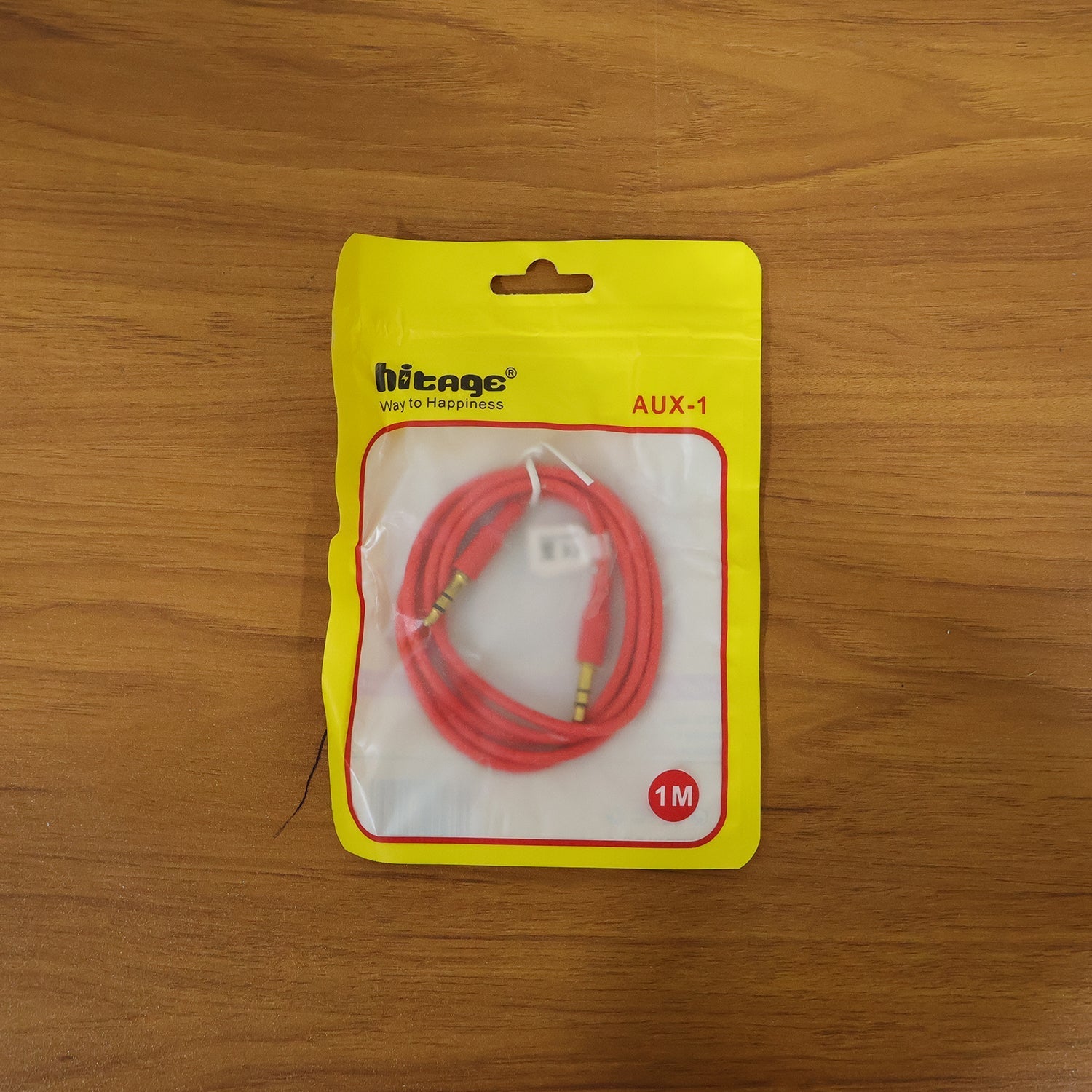 3.5mm AUX Audio Cable (1 Pc, 1 Meter)