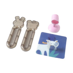 3 In 1 Cartoon Animal Door Stopper Set (1 Set)