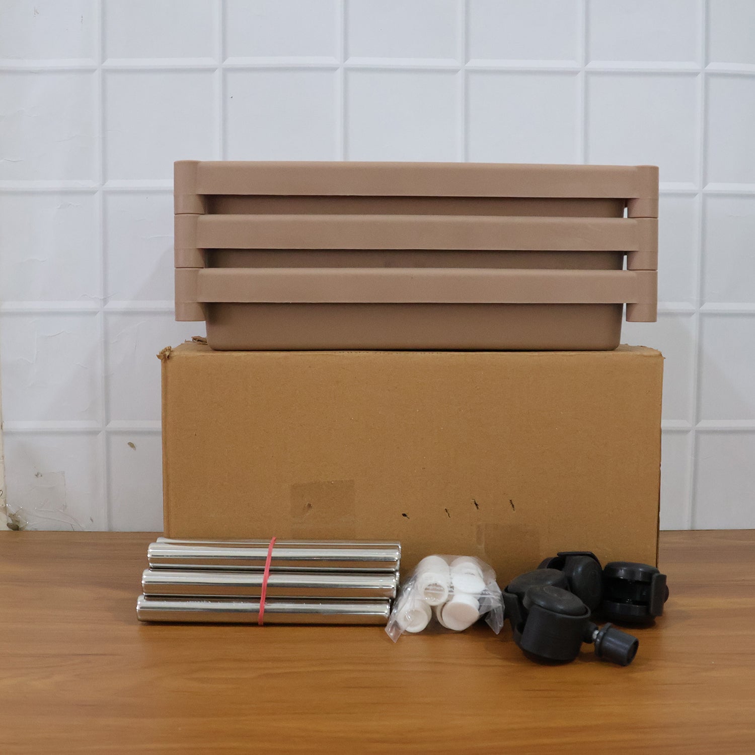 3-Layer Multipurpose Storage Trolley