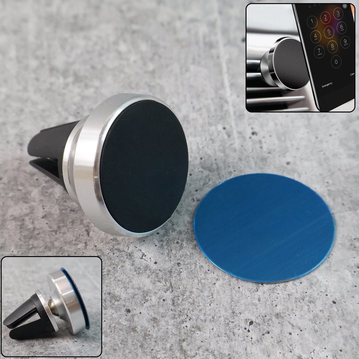 360° Rotating Magnetic Phone Holder Stand (1 Pc)