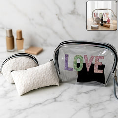 3-in-1 Premium Makeup Bag Set