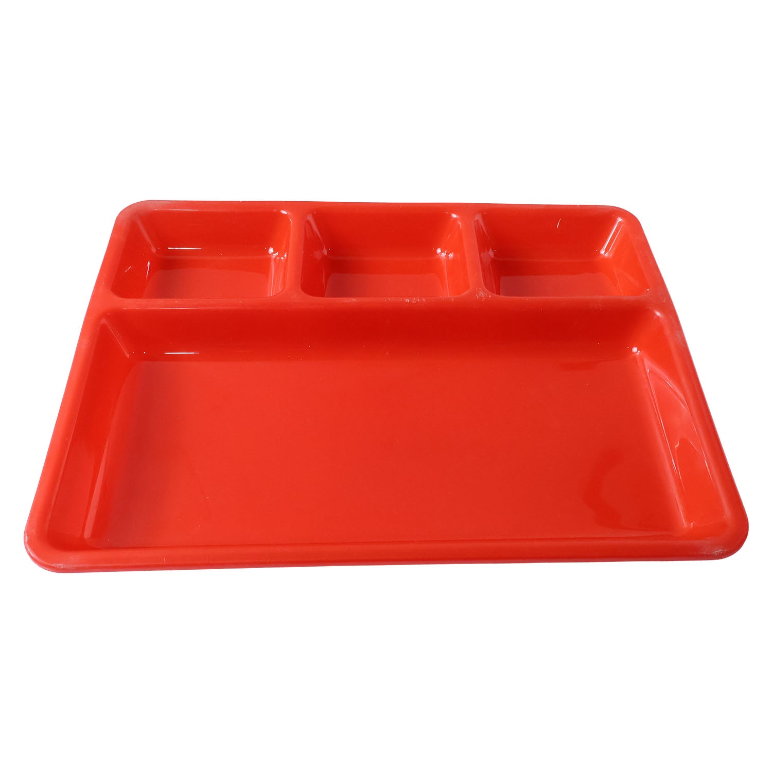 32 × 25 Cm Multipurpose Compartment Serving Tray (1 Pc)