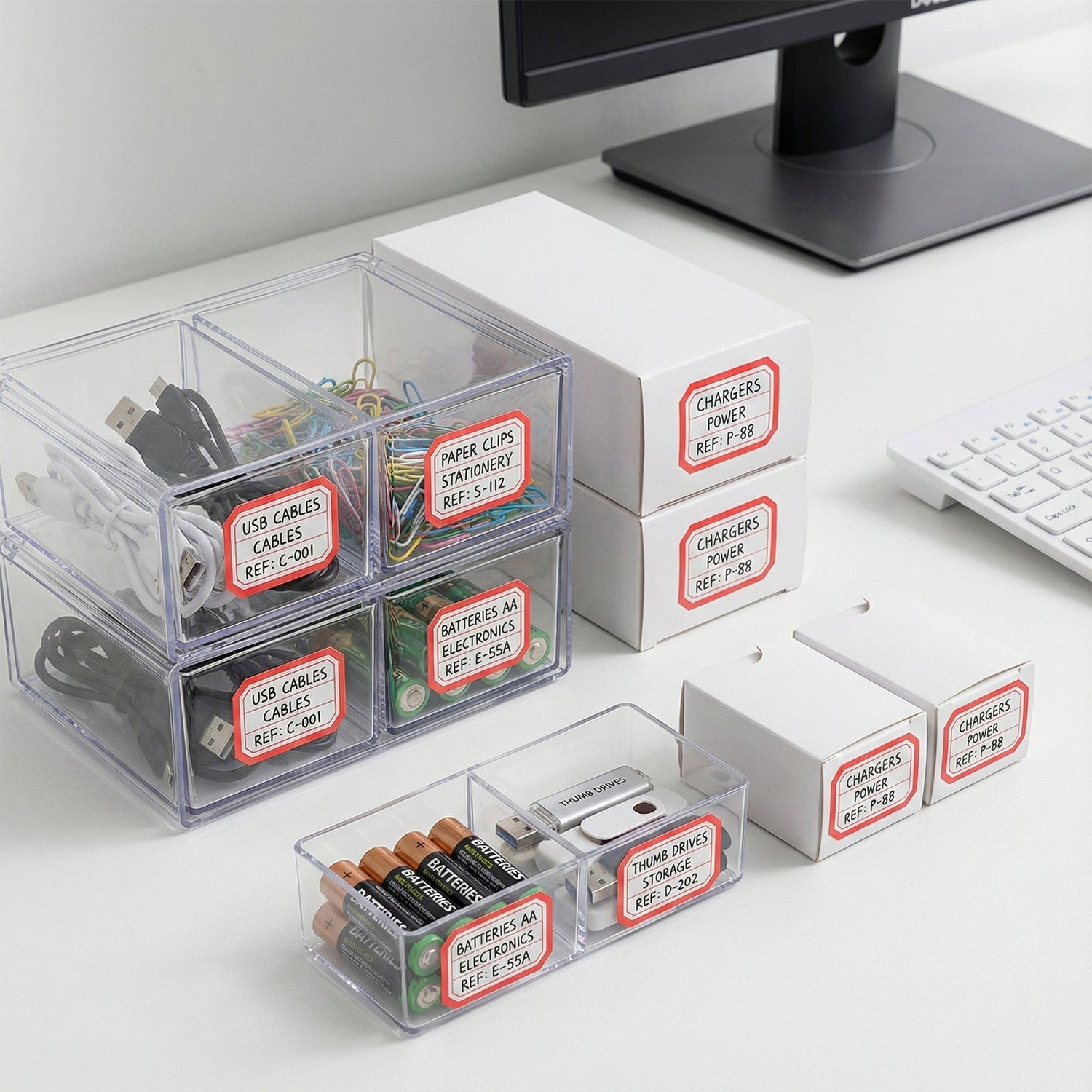 1 Sheets Self-Adhesive Label Stickers