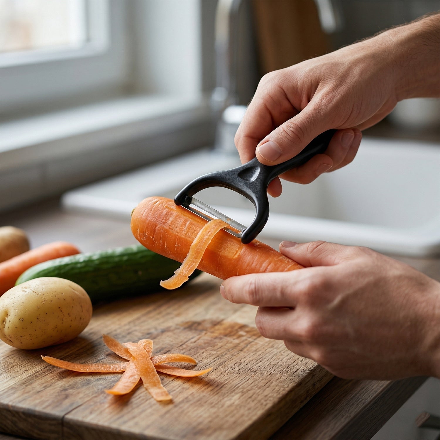 6 In 1 Premium Kitchen Knife Set (1 Set)