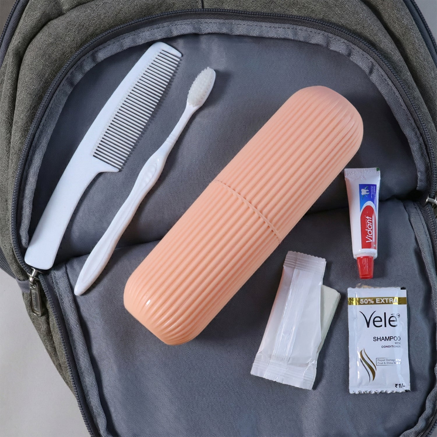 5-in-1 Compact Travel Grooming Kit (1 Set)