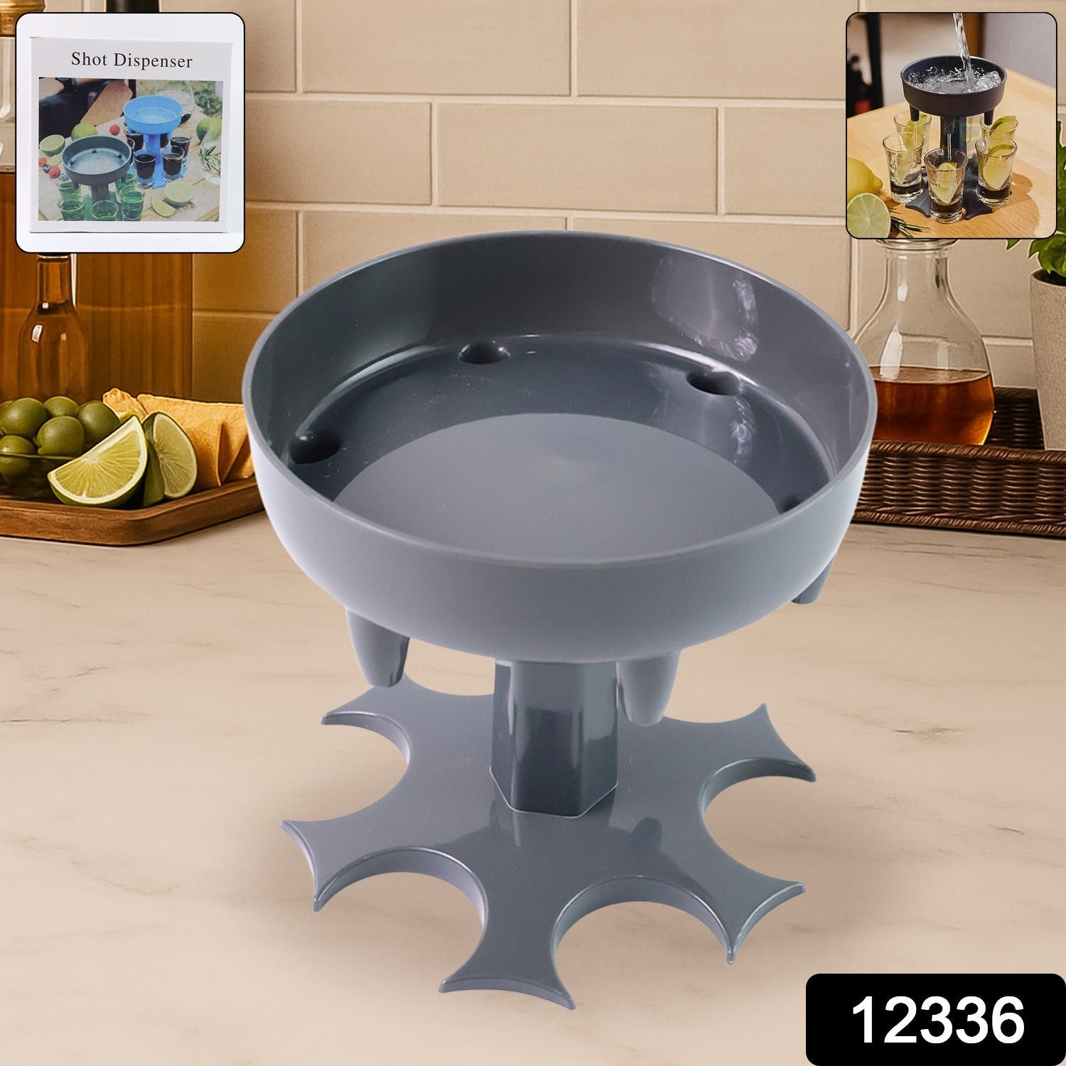6-Port Drink Dispenser Stand (1 Pc)