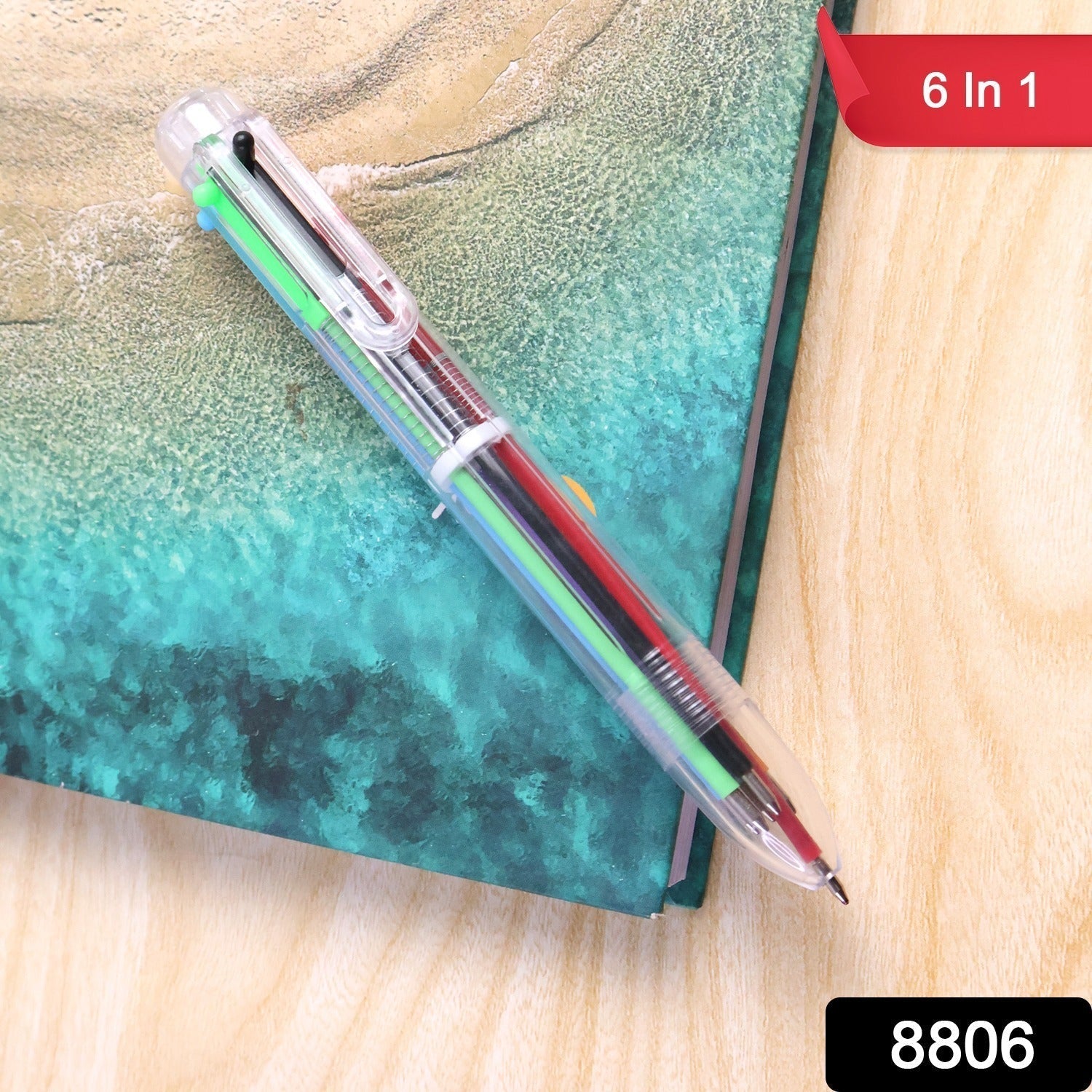 6-in-1 Multicolor Ball Point Pen